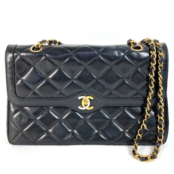 CHANEL Matelasse Quilted CC Mark Paris Limited Chain Crossbody Shoulder Bag - Picture 1 of 16